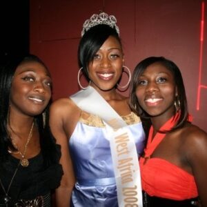 Amina Kamara Celebrates Victory At Afterparty With Friends