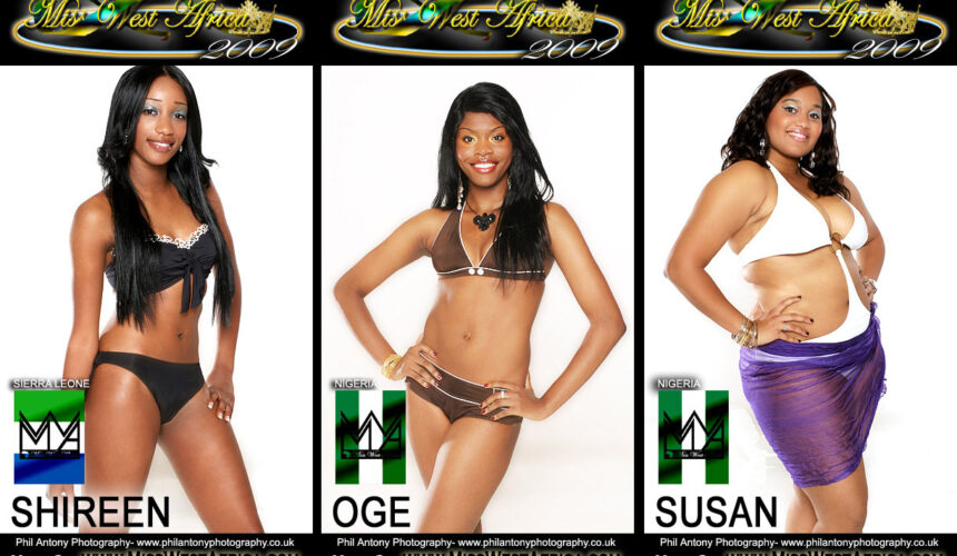 Contestants For Miss West Africa 2009 Revealed