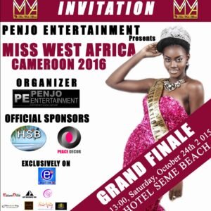 Miss West Africa Cameroon Finals On 24th October, 2015